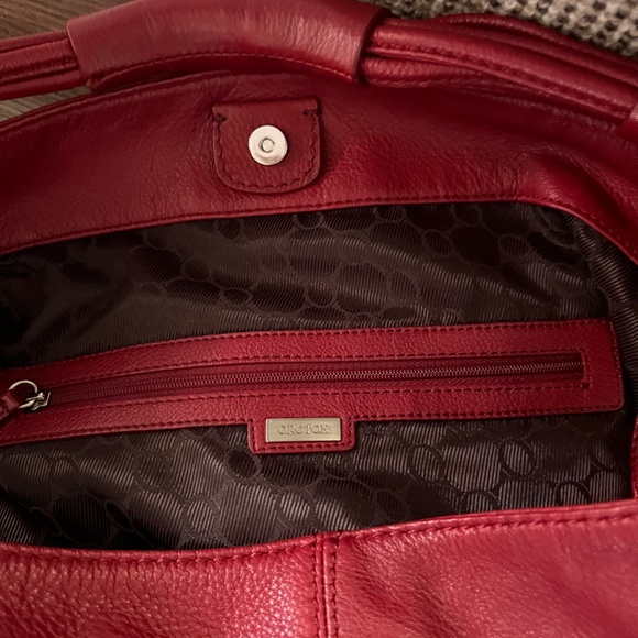 🍉🍓OROTON leather bag vintage NWOT - Picture 8 of 9